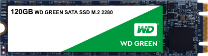 Dysk SSD M2.SATA 120GB WD Green WDS120G2G0B