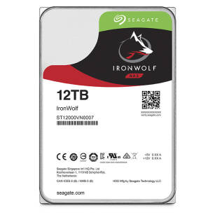 Dysk 3,5" 12TB Seagate IronWolf ST12000VN0007